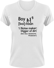 Load image into Gallery viewer, Boy T-Shirtboy, Ladies, Mens, noun, Unisex
