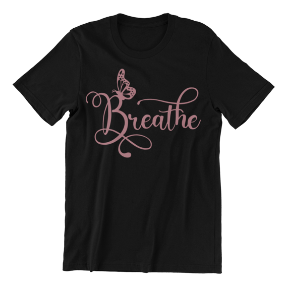 Breathe Butterfly T-shirtButterfly, christian, girl, Ladies, Mens, motivation, Unisex