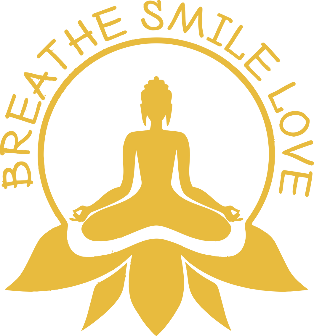 Breathe smile love yoga T-ShirtLadies, life, love, meditation, Mens, smile, Unisex, yoga