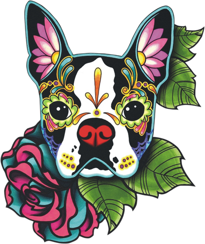 Bulldog Art Novelty T-Shirtart, bulldog, dog, dogs, Ladies, Mens, pets, Unisex
