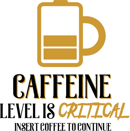 Caffeine Level Is Critical Funny T-Shirtcaffeine, coffee, funny, Ladies, Mens, Unisex