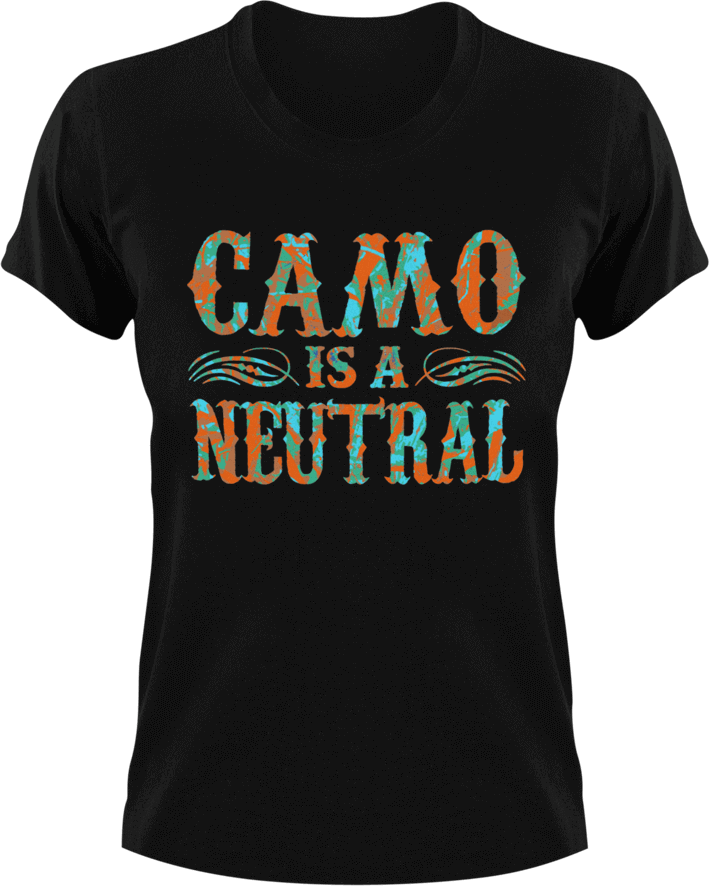 Camo is a neutral T-Shirtcamo, hunting, Ladies, Mens, neutral, Unisex