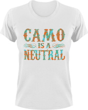 Load image into Gallery viewer, Camo is a neutral T-Shirtcamo, hunting, Ladies, Mens, neutral, Unisex
