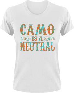 Camo is a neutral T-Shirtcamo, hunting, Ladies, Mens, neutral, Unisex