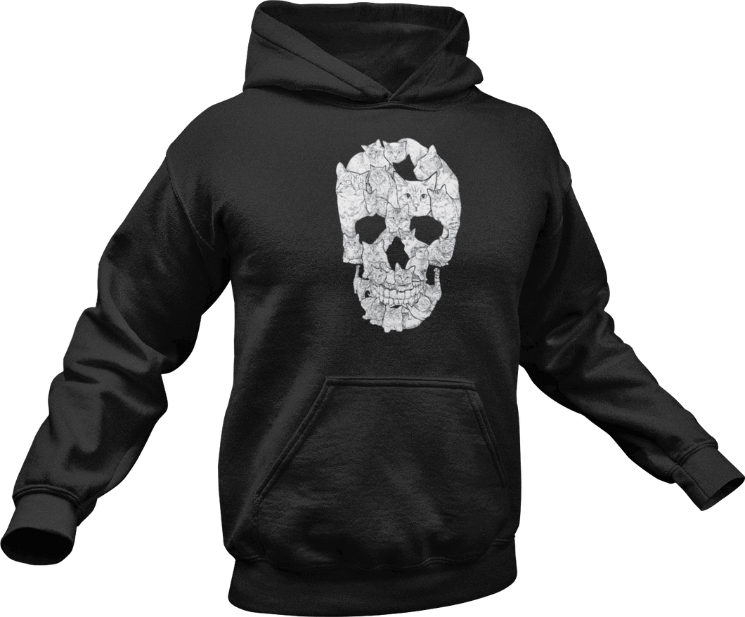 Cat skull Hoodie