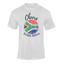 Load image into Gallery viewer, Cheers South Africa T-Shirtdyzynu, Ladies, Mens, Unisex
