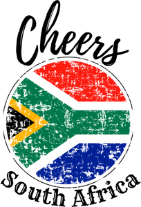 Cheers South Africa T-Shirtdyzynu, Ladies, Mens, Unisex