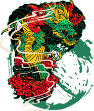 Load image into Gallery viewer, Chinese Dragon T-Shirtchinese, dragon, fantasy, Ladies, Mens, Unisex
