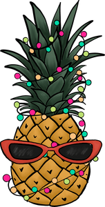 Christmas Pineapple T-Shirtchristmas, Ladies, Mens, pineaplle, Unisex
