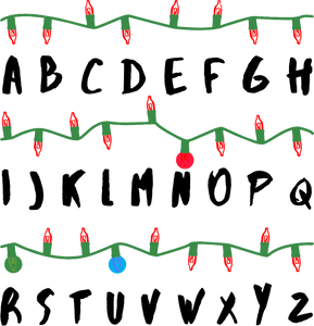 Christmas alphabet T-Shirtalphabet, christmas, Ladies, Mens, Unisex