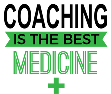 Load image into Gallery viewer, Coaching is the best medicine T-Shirtcoach, coaching, Ladies, medicine, Mens, sport, the best medicine, Unisex

