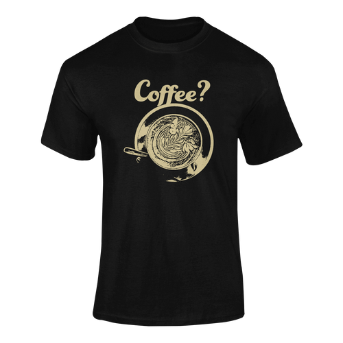 Coffee Artistic T-Shirtart, caffeine, coffee, Ladies, Mens, Unisex