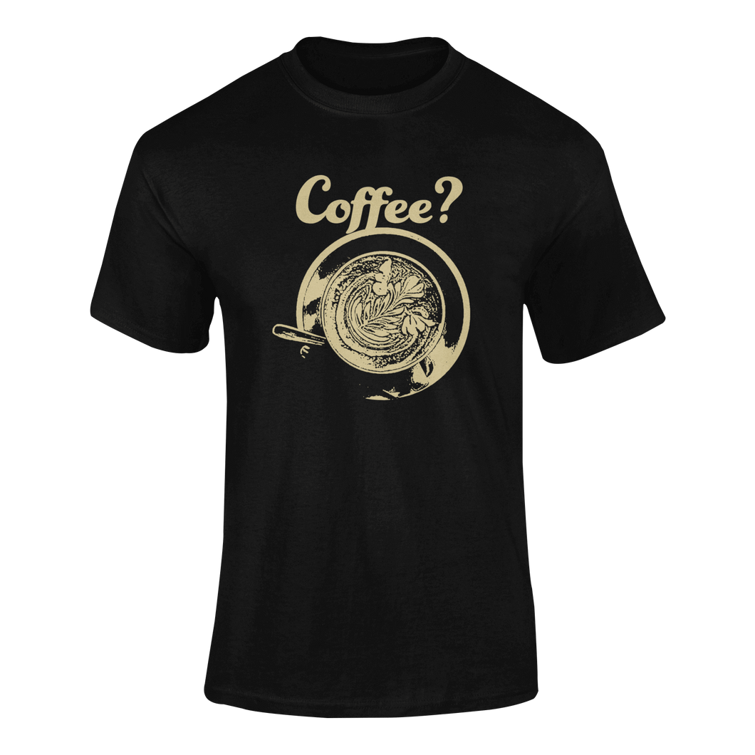 Coffee Artistic T-Shirtart, caffeine, coffee, Ladies, Mens, Unisex