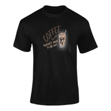 Load image into Gallery viewer, Coffee Doesn&#39;t Have to be Hot T-Shirtcoffee, dyzynu, Ladies, Mens, Unisex
