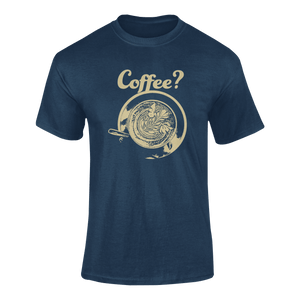 Coffee Artistic T-Shirtart, caffeine, coffee, Ladies, Mens, Unisex