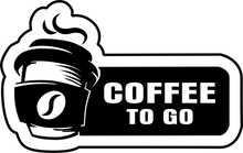 Load image into Gallery viewer, Coffee to Go T-shirtcoffee, family, Ladies, Mens, sarcastic, Unisex

