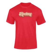 Load image into Gallery viewer, Colourful Hockey T-ShirtLadies, Mens, Unisex, Wolves Ice Hockey
