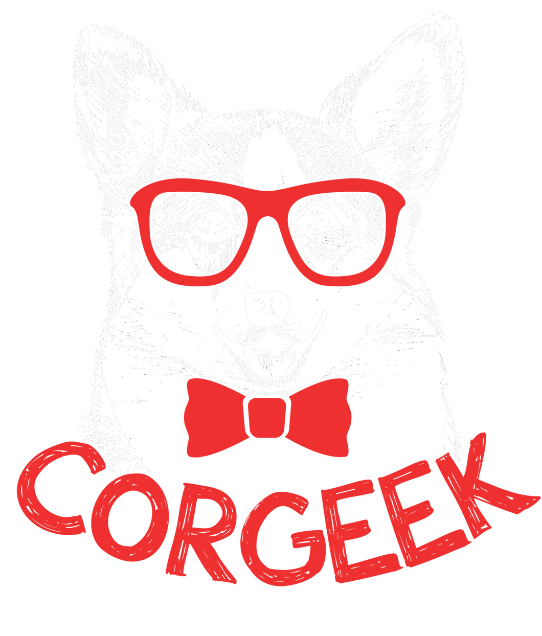 Corgeek T-Shirtanimals, dog, Ladies, Mens, pets, Unisex