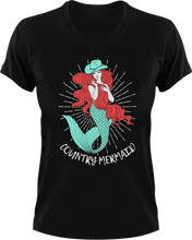 Load image into Gallery viewer, Country mermaid T-Shirtcountry, fantasy, Ladies, Mens, mermaid, Unisex
