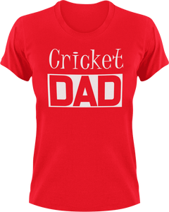 Cricket DAD T-Shirtcool dad, cricket, dad, Ladies, Mens, sport, Unisex
