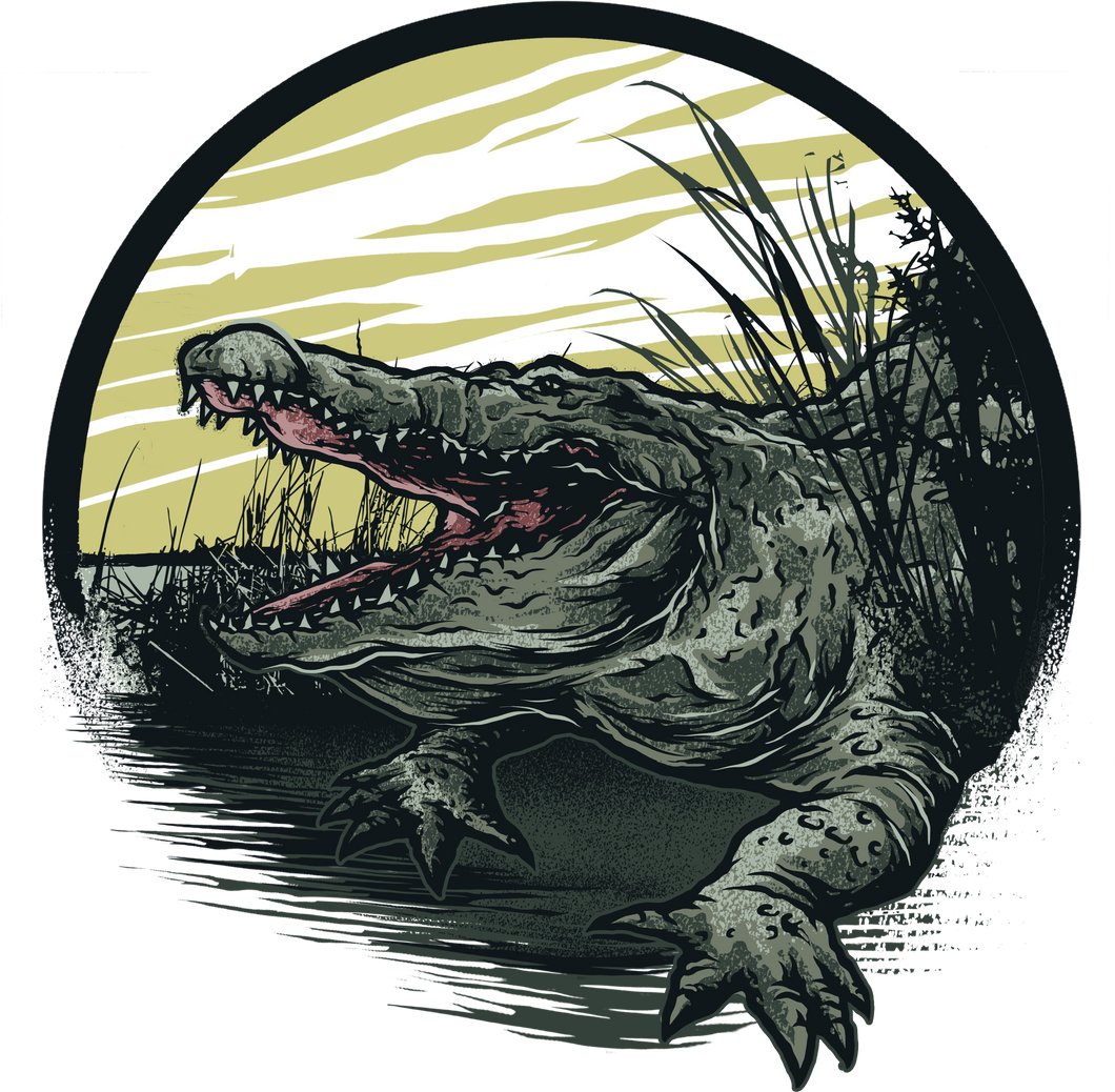 Crocodile T-Shirtanimal, animals, Ladies, Mens, nature, Unisex, wild