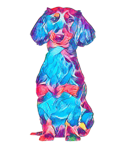 Cute Dachshund T-Shirtanimals, dog, Ladies, Mens, pets, Unisex