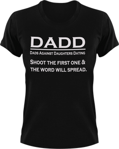 DADD T-Shirtdad, Dad Jokes, fatherhood, Fathers day, Ladies, Mens, Unisex