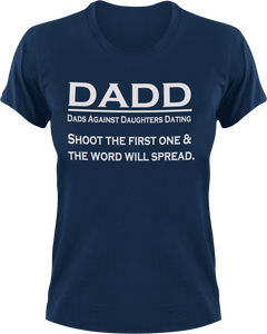 DADD T-Shirtdad, Dad Jokes, fatherhood, Fathers day, Ladies, Mens, Unisex