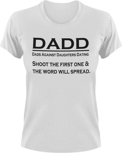 DADD T-Shirtdad, Dad Jokes, fatherhood, Fathers day, Ladies, Mens, Unisex