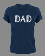Load image into Gallery viewer, Dad with hearts in T-Shirtdad, Fathers day, hearts, Ladies, Mens, Unisex
