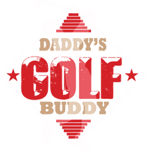 Load image into Gallery viewer, Daddy&#39;s golf buddy T-Shirtdad, Dad Jokes, Fathers day, golf, Ladies, Mens, Unisex
