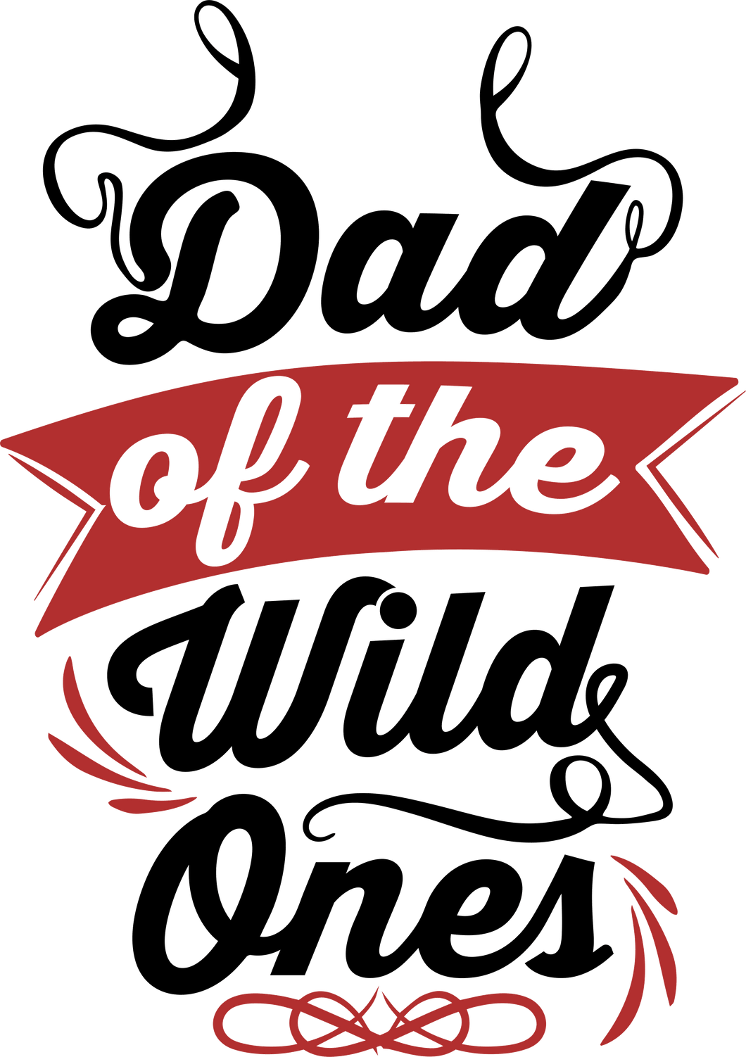 Dad of the wild one's T-Shirtdad, Dad Jokes, Fathers day, funny, Ladies, Mens, Unisex