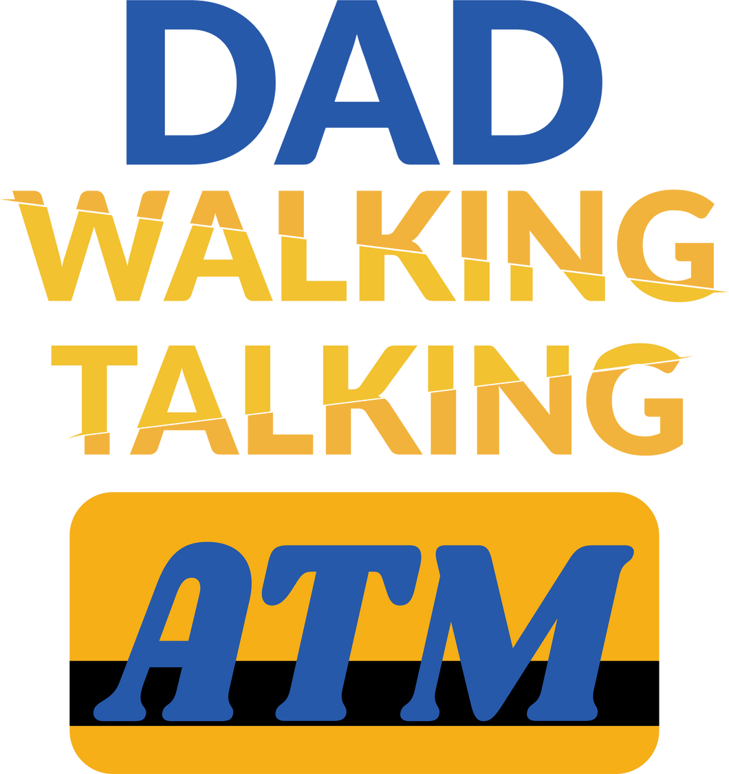 Dad walking talking ATM T-Shirtdad, Dad Jokes, Fathers day, funny, Ladies, Mens, Unisex