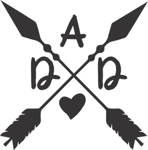 Norse Arrow Dad Hoodie
