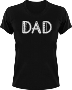 Dad with hearts in T-Shirtdad, Fathers day, hearts, Ladies, Mens, Unisex