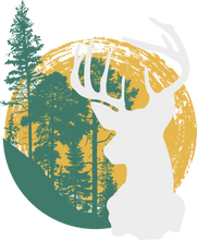 Load image into Gallery viewer, Deer Woods Hunting T-Shirtdeer, hunt, hunter, hunting, Ladies, Mens, Unisex, woods
