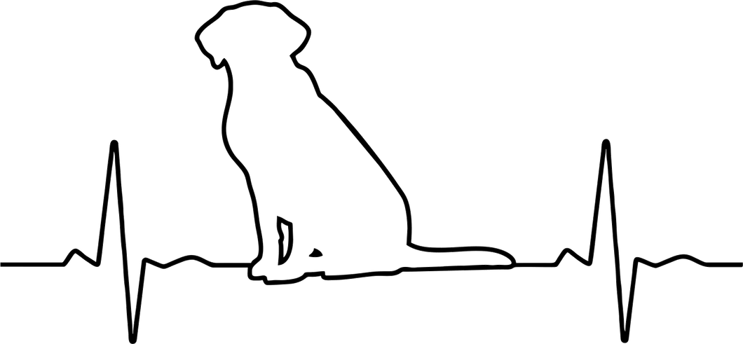 Dog Lover Heartbeat T-Shirtanimals, dog, Ladies, Mens, pets, Unisex