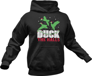 Duck the halls Hoodie