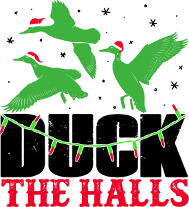 Duck the halls Hoodie