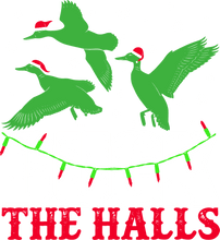 Load image into Gallery viewer, Duck the halls Hoodie
