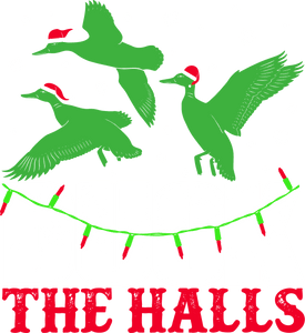 Duck the halls Hoodie