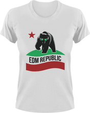 Load image into Gallery viewer, EDM republic T-Shirtdance, EDM, Ladies, Mens, music, Unisex
