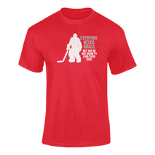 Load image into Gallery viewer, Everyone Needs Goals But You&#39;re Not Going To Find Them Here 2 T-ShirtLadies, Mens, Unisex, Wolves Ice Hockey
