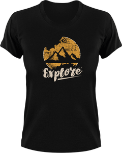 Explore T-ShirtAdventure, camp, camper, campfire, camping, explore, Hike, hiker, hiking, Ladies, Mens, Unisex