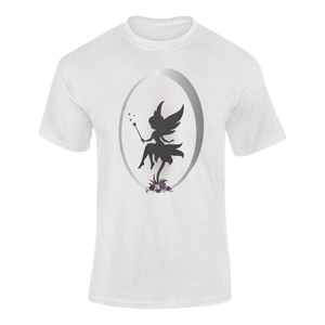 Fairy On Flower T-Shirtdyzynu, Ladies, Mens, Unisex