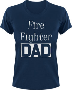 Firefighter DAD T-Shirtanimals, cool dad, dad, fire, Firefighter, firefighter mom, fireman, firetruck, Mens, Unisex