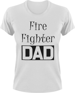 Firefighter DAD T-Shirtanimals, cool dad, dad, fire, Firefighter, firefighter mom, fireman, firetruck, Mens, Unisex