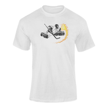 Load image into Gallery viewer, Fire Goalie T-ShirtLadies, Mens, Unisex, Wolves Ice Hockey
