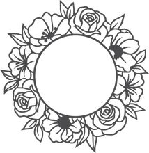 Load image into Gallery viewer, Flower Wreath Tshirt
