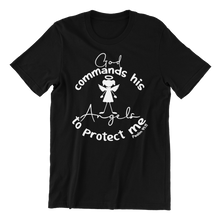 Load image into Gallery viewer, God Commands His Angels to Protect Me Psalm 91 T-shirtchristian, Ladies, Mens, Unisex
